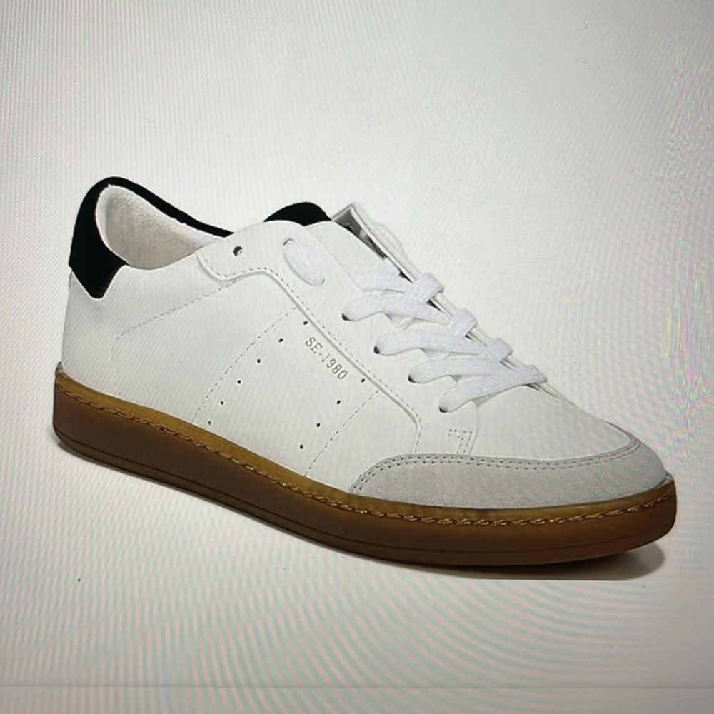 EUC Sam Edelman Women’s Josi Gum Sole leather retro sneakers